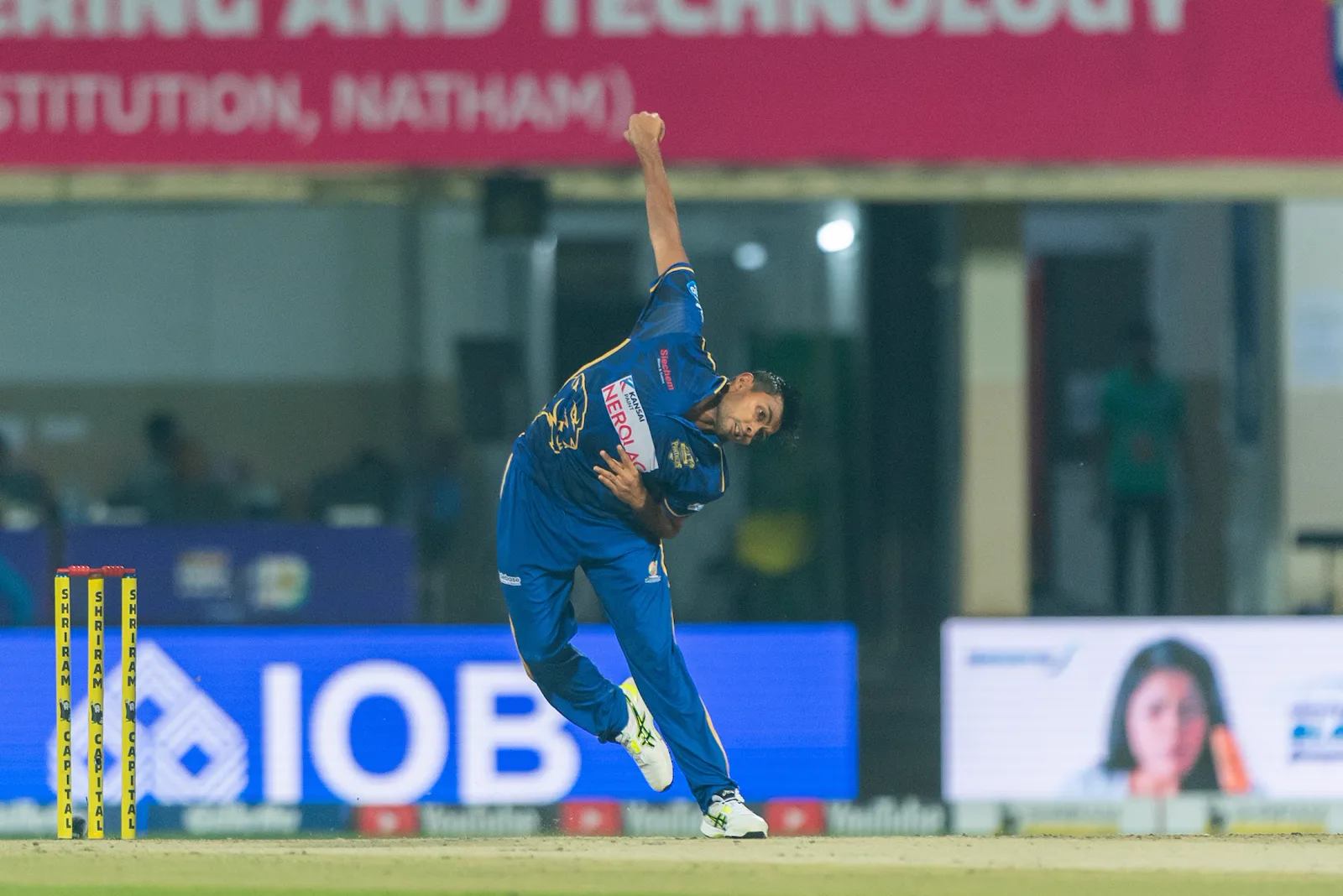 Madurai Panthers player against Chepauk Super Gillies