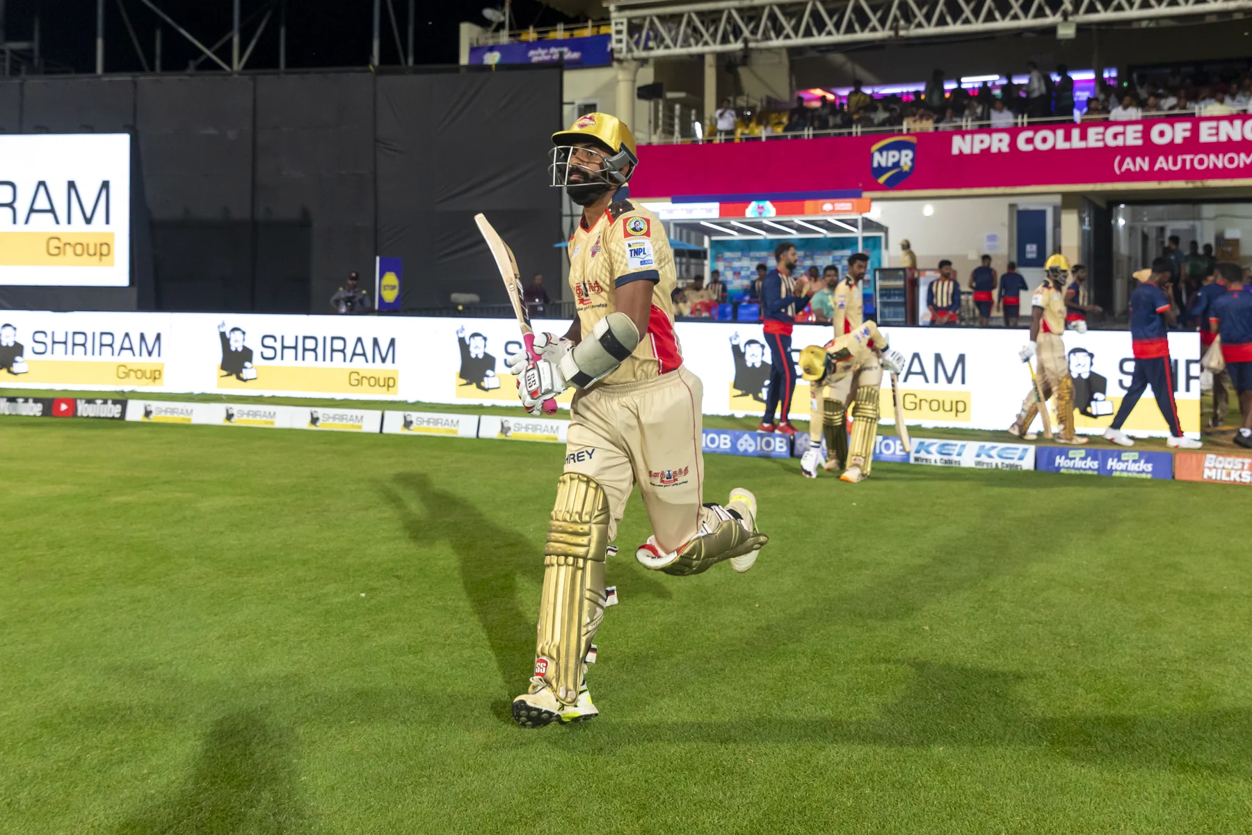 Chepauk Super Gillies batter in action against Madurai Panthers
