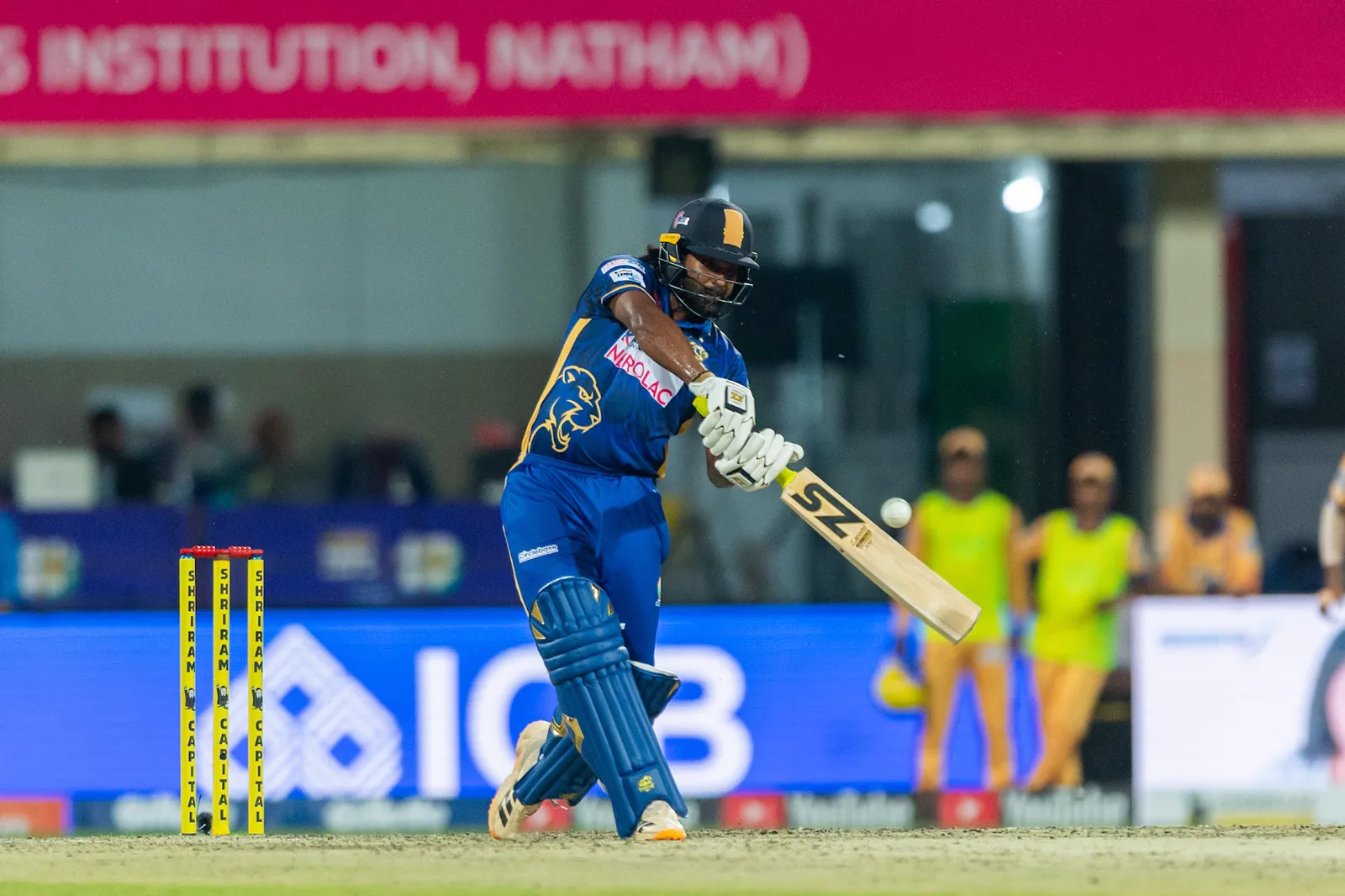 Madurai Panthers player during the Dindigul Dragons match