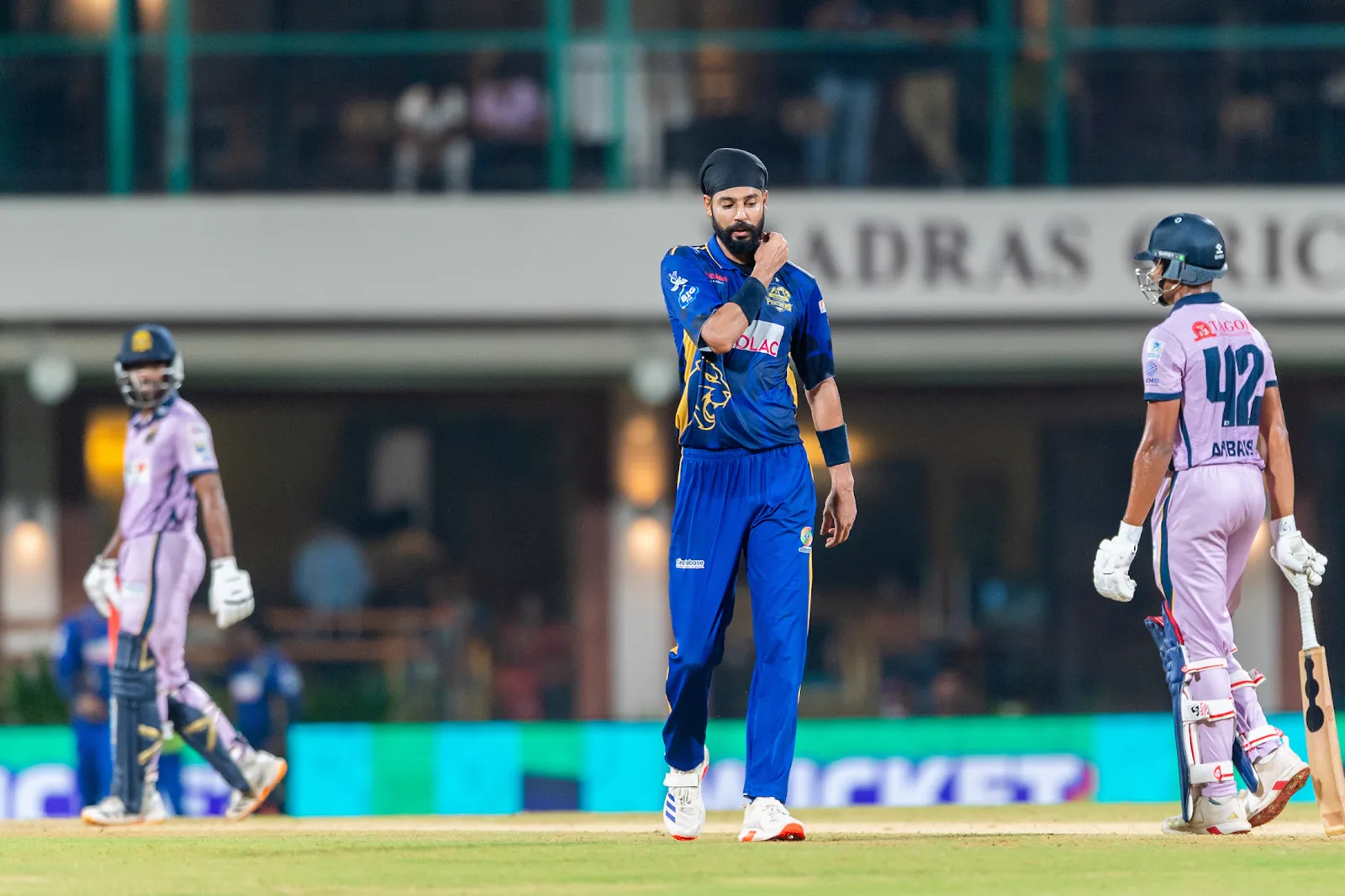 Madurai Panthers together at the final