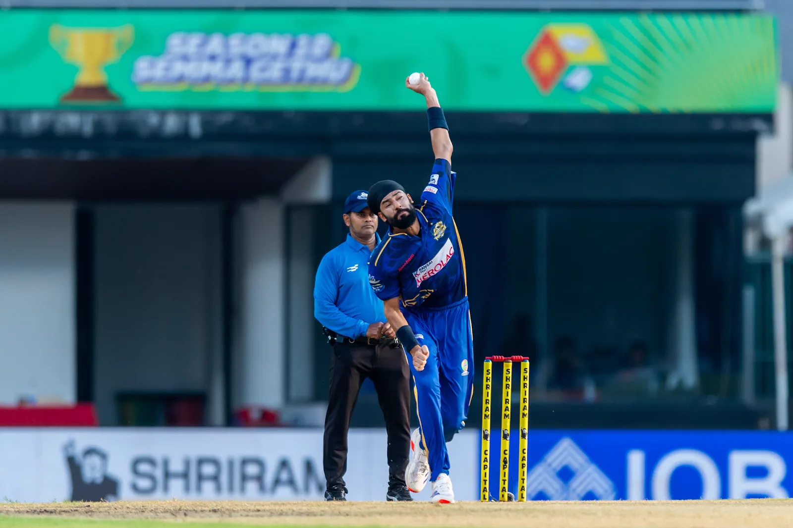Madurai Panthers player during the IDTT match